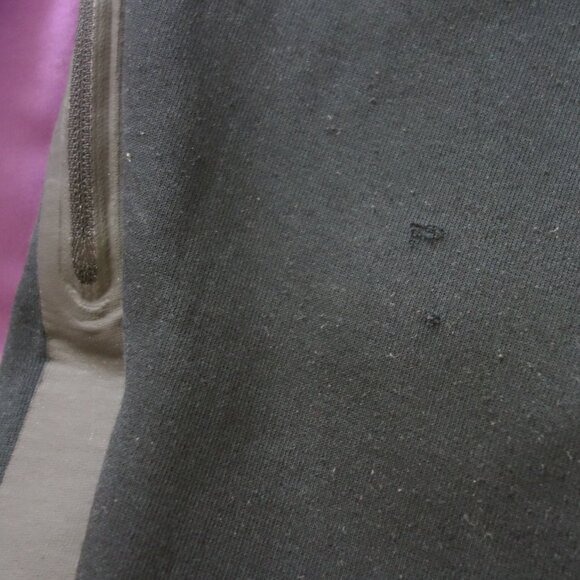 Nike 66% Cotton/34% Polyester Size M Black Sweat Pants - Picture 9 of 16